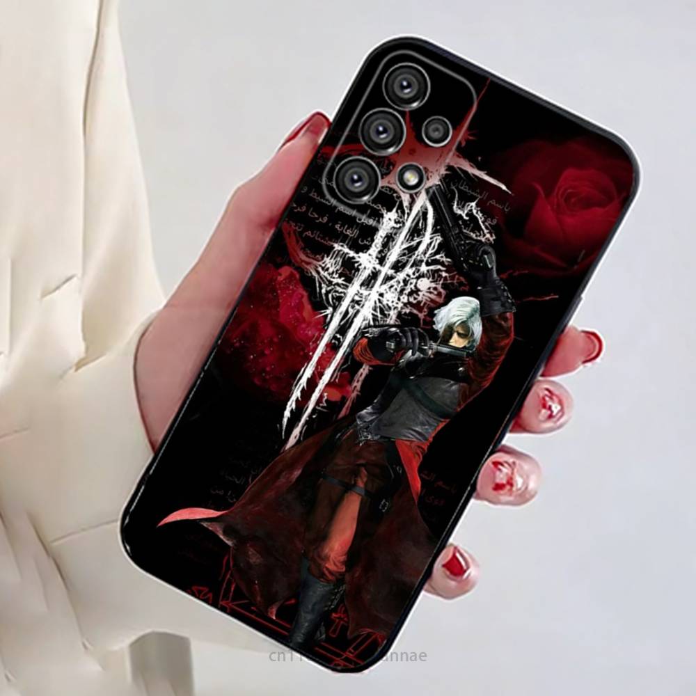 Dante D-Devil M-May Cry D-DMC2 Phone Case for Samsung Galaxy A73,23,53,33,14,24,13,72,22,52,32,54,A34 Soft Cover