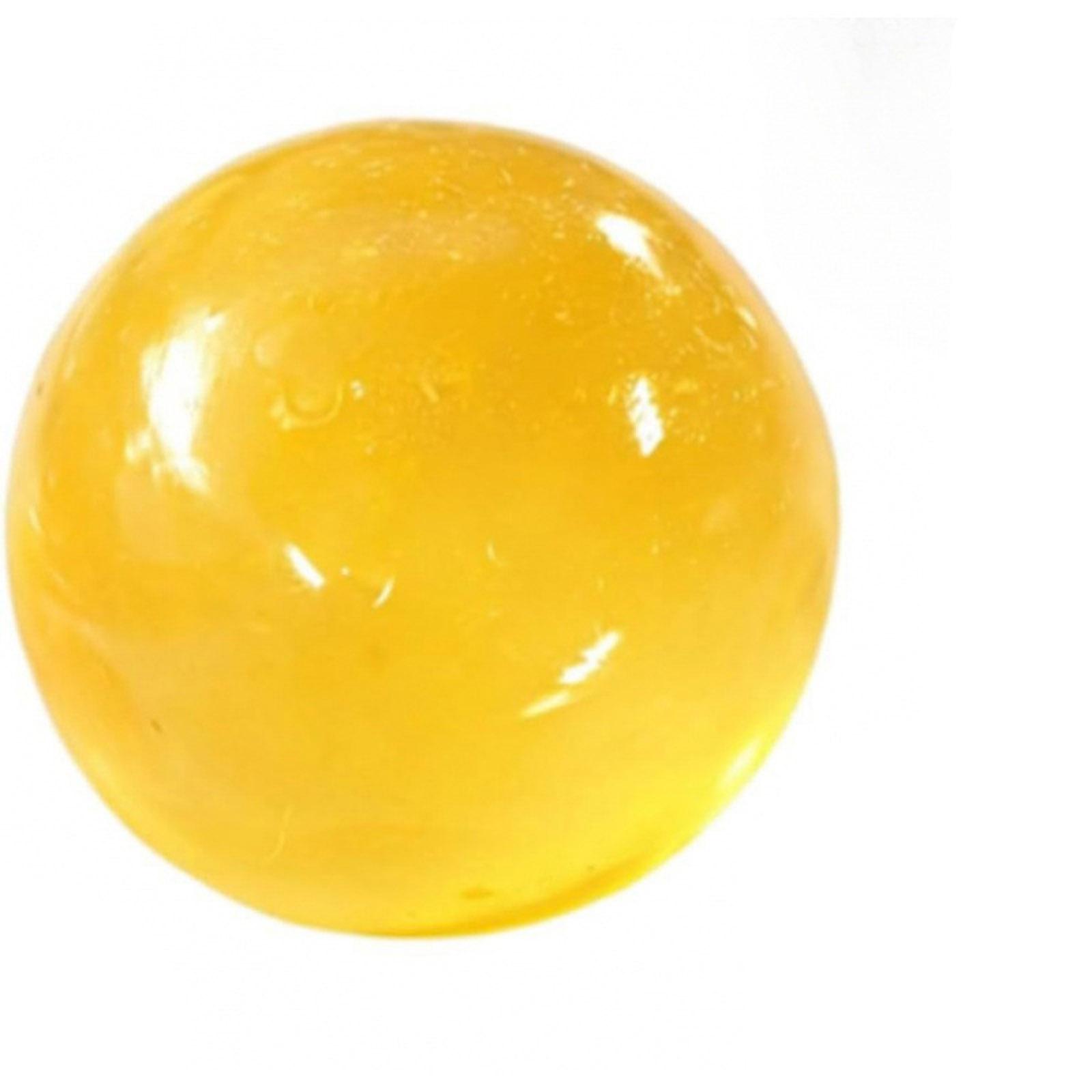 

6cm Slow Rebound Pressure Ball Stress Relief Squeeze Toy Soft Tactile Sensory Hand Exercise Ball for Anxiety and Focus One Size жёлтый