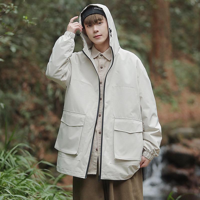 Nueva chaqueta de primavera de moda para hombre, estilo rufián, para exteriores, para adolescentes