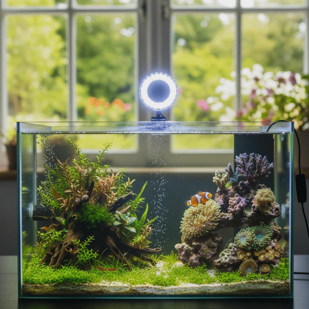 High Brightness Aquarium Decorative Light 360 Degree Free Rotation Water Grass Lamp Aquatic Plant