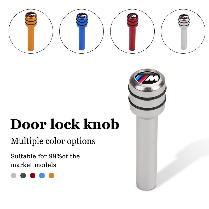 2025 Horké kolíky zámku dveří auta Univerzální knoflík zámku vnitřních dveří Tažný kolík Kryt pro BMW E90 E60 E46 E39 F30 F10 E87 X3 X4 X5 X1 G30