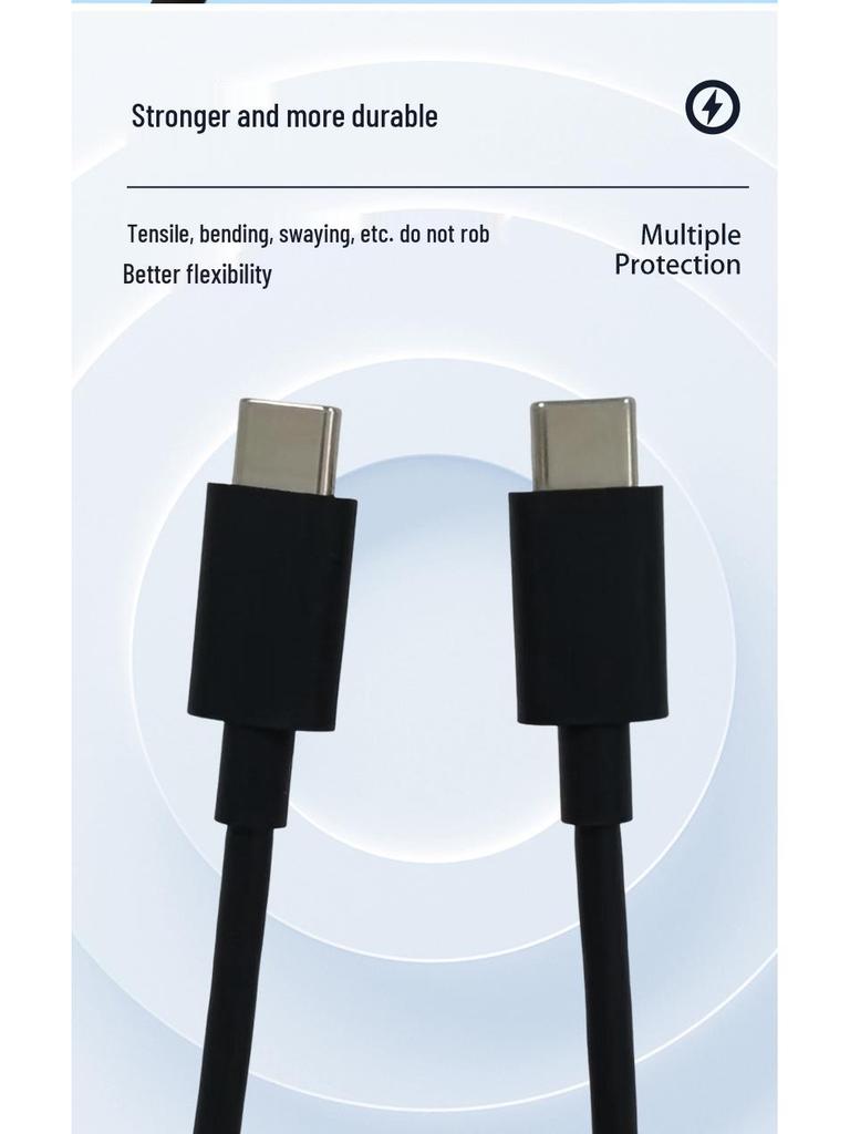 Dji 100W Dual Type-C Schnelllade- & Datenkabel für Drohnen - 0,5m