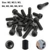 180-300pcs M2-M3 12.9 Hex Head Bolts, Black Carbon Steel Metric Screws, High Strength Machine Screw Assortment for DIY