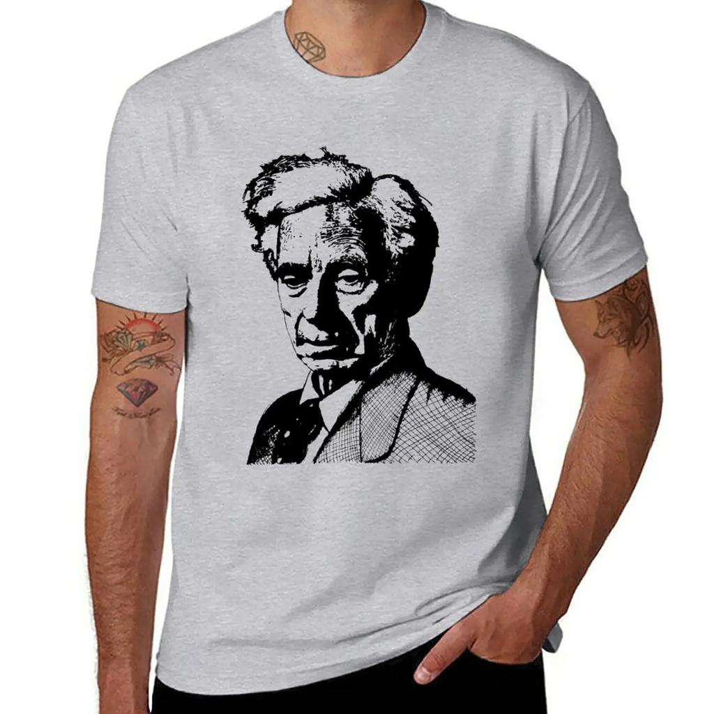 Bertrand Russell T-Shirt animal prinfor boys customizeds aesthetic clothes t shirts for men pack