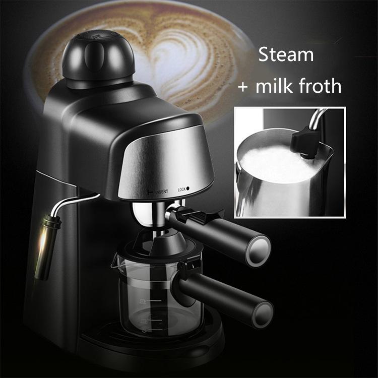 Włoski ekspres do kawy Biurowy spieniony mleko Kawa Maszyna typu „wszystko w jednym” 800W 240ml 5BAR