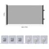 Retractable Pet Gate Screen Door-Stair Gates For Dog Cat Portable Dog Gates With Reinforced Strip Design To Prevent Crawling