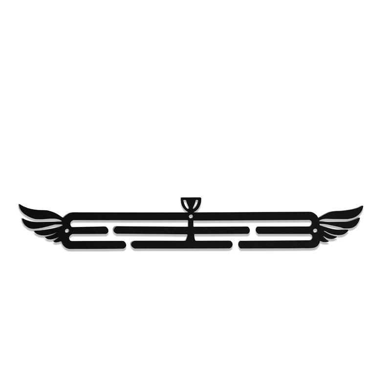 Custom Metal Medal Trophy Holder Medal Hanger Display with Shelf Medal Holder and Trophy Display Hanger