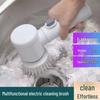 Handheld Multifunctional Electric Cleaning Brush for Floors, Tiles, Bathtubs, Dishes, Pots, & Shoes
