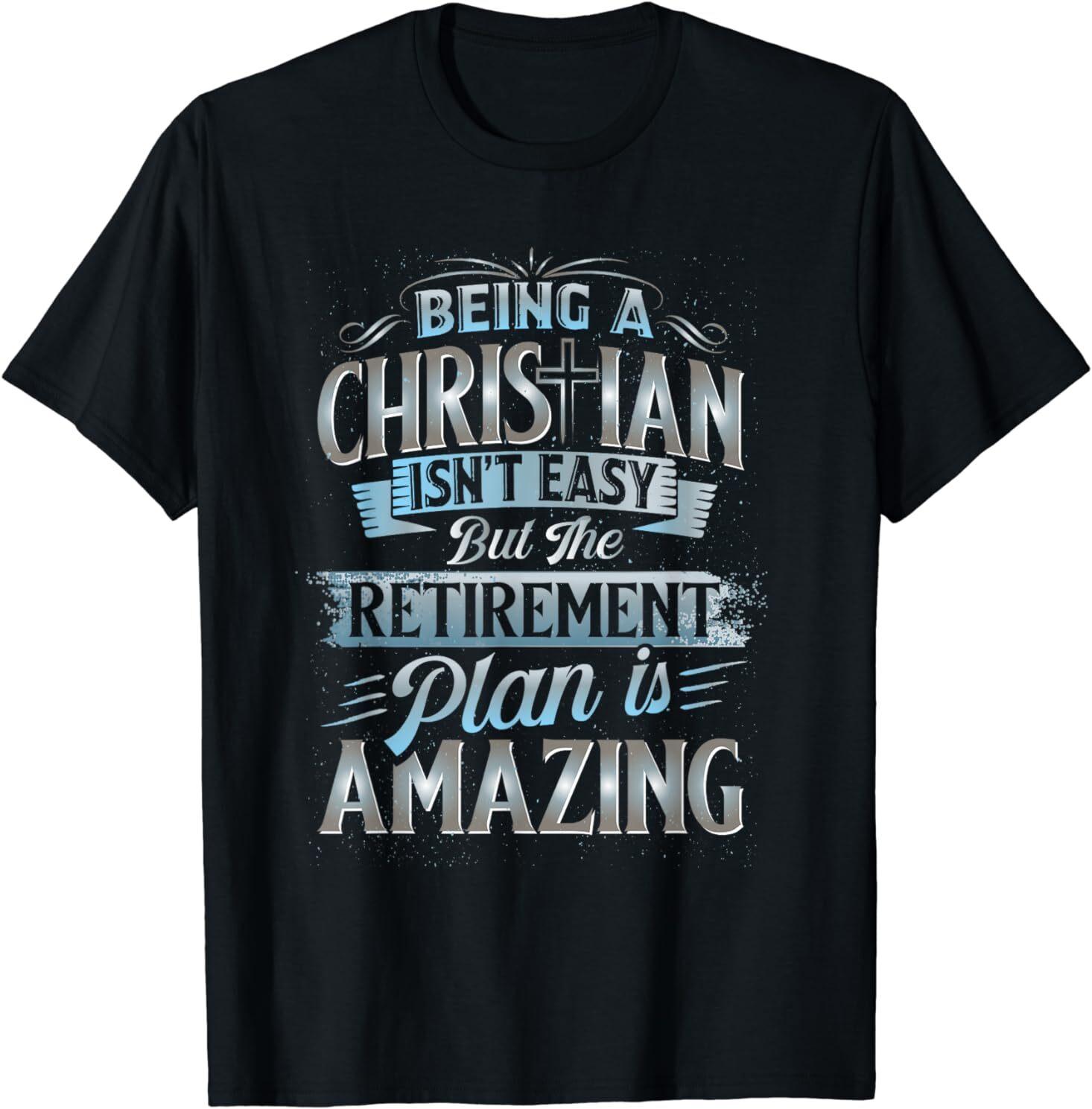 NEW Funny Christian Shirt Funny Christian Gifts Funny Religious T-Shirt S-3XL L