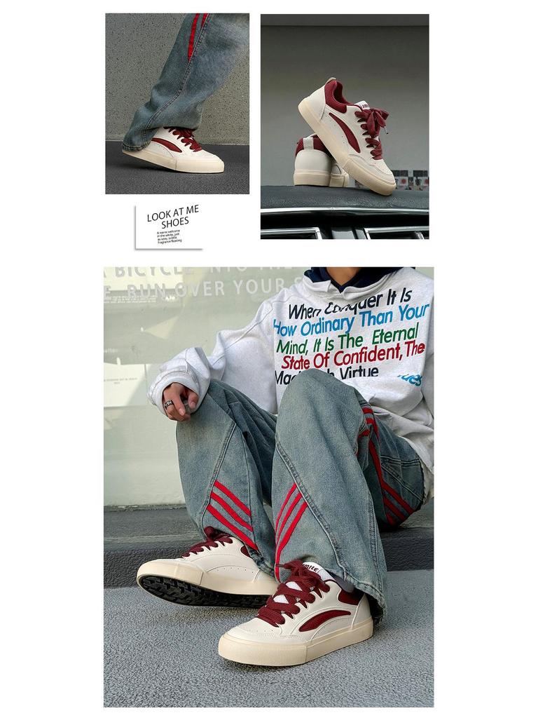 Men's 2025 Summer Retro Sneakers - Niche Design, Thick-Soled Casual Sports Loafers
