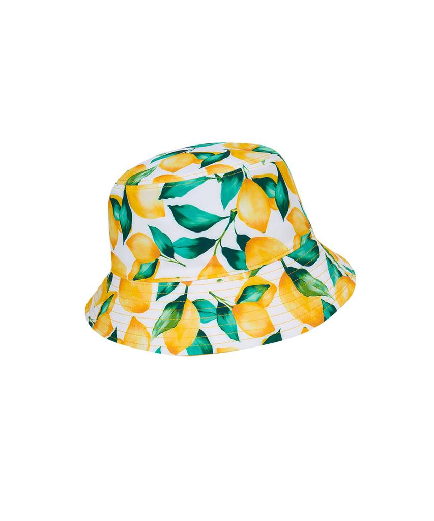 Lenomasuyeongbog Accessories Adult Lemon Reversible Bucket Hat Yellow Ro-Rc2E505-Ye