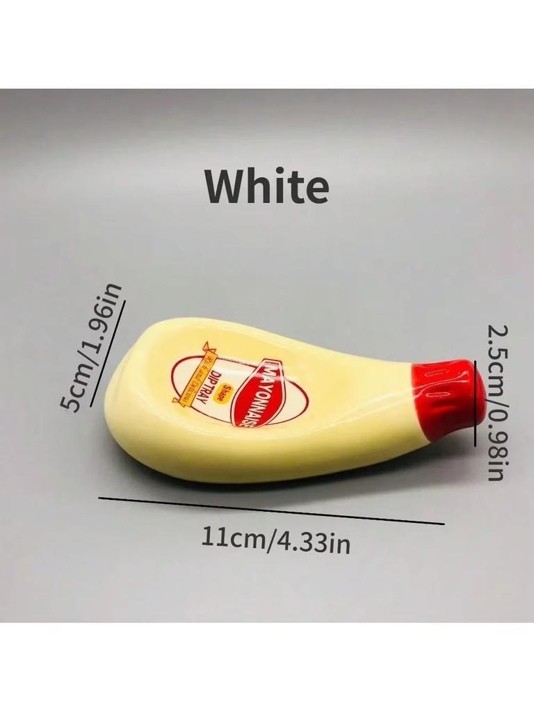 4.4 Inches Ketchup Dish Mustard Dish Salad Dressing Dish Mayonnaise Dish for Kitchen Home 4 Colors Ceramic Dipping Dish