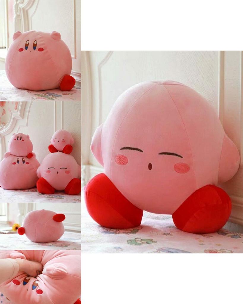 Adorable Kirby Adventure Large Plush Doll Perfect For Kids Gift And Home Decor