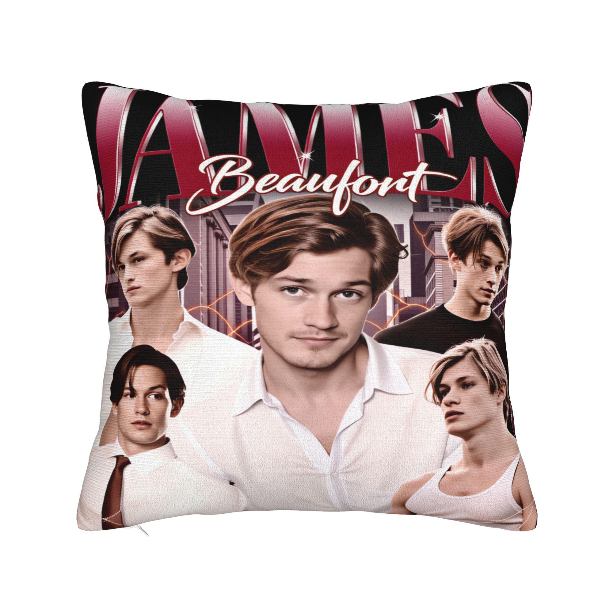 Наволочка James Beaufort Квадратная Наволочка Милая Забавная Наволочка для Подушки на Диван Диван Спальню 30cmx30cm