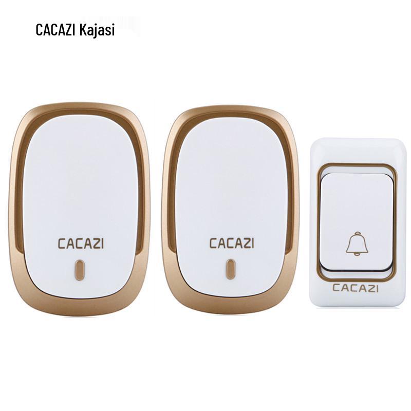 Waterproof Wireless Digital Doorbell with Long-Range Remote Control and DC Power, Ideal for the Elderly
