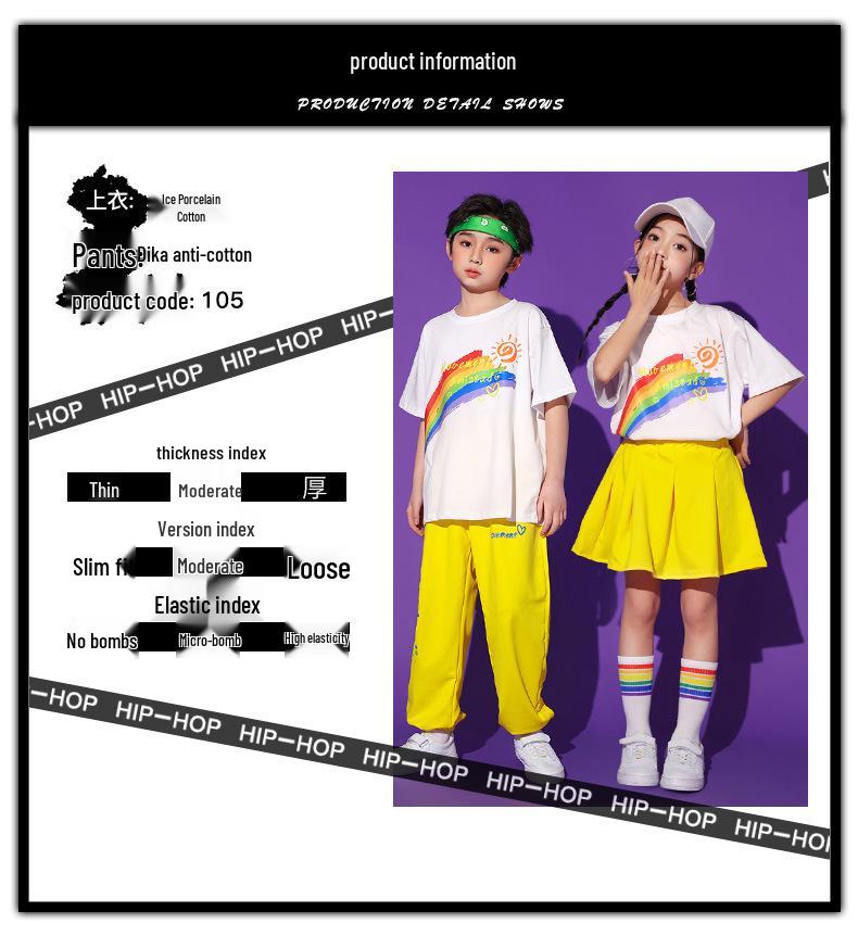 Kindergarten Rainbow Choir & Cheerleading Performance Uniform
