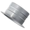 Galvanized Iron Duct Connector Flange Exhaust Hose  Heating Cooling Ventilation HVAC System