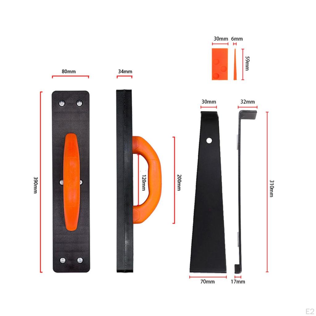Laminate Flooring Installation Kit Cushioned Grip Tool with Pull Bar Heavy Duty for