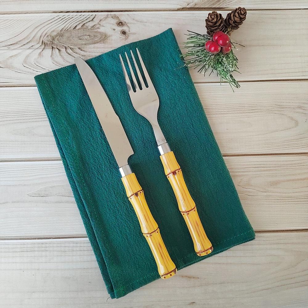 6 Pcs Serving Cloth Napkins 30x45cm Natural Cotton Fabric Serviette Kitchen Tea Table Towels for Wedding Decoration Baby Shower