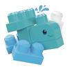 MEGA BLOKS Green Town Cleaning the Sea with Whales Boat and Truck Set Blocks Educational and Learning Toys for Ages 1 and Up Green HPB49