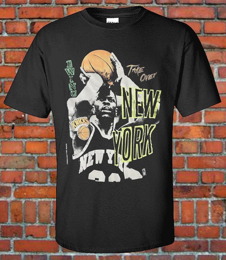 Vintage Recreated Ewing NYC 90s Style Bootleg Tee Graphic TShirt M