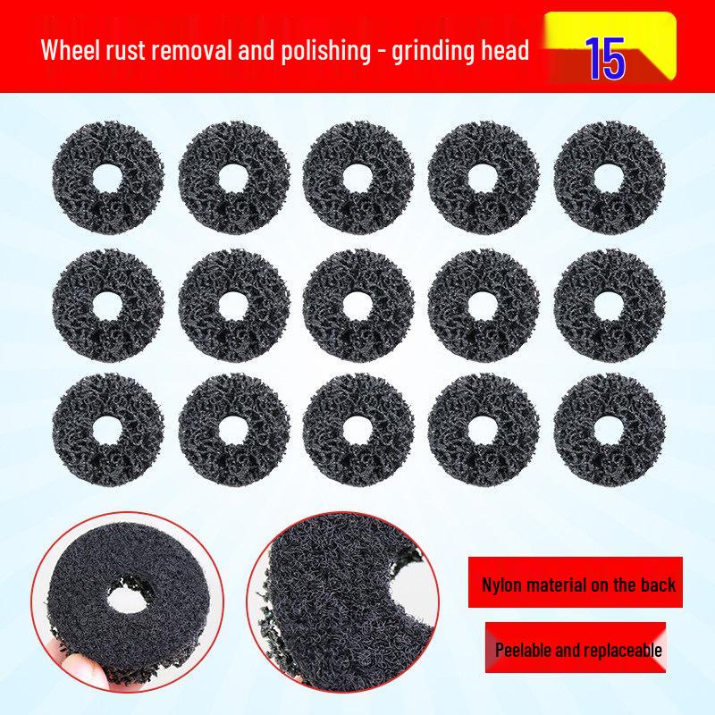 Rust Removal Wheel Hub Tool for Car Maintenance - Steel Ring Brake Disc Grinder