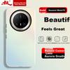 Phone Case for Huawei Mate70, for Huawei Mate70, Silicone Soft Edge Simple Semi-Transparent Full Protection Shockproof Laser Gradient Frosted Hard