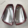 Rearview Mirror Cap Protective Decoration Cover Trim For Kadjar 2016 -  / Koleos 2017 -  ABS Chrome Accessories Exterior