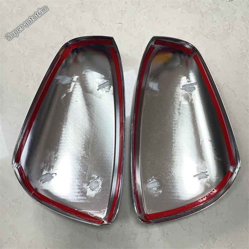 Rearview Mirror Cap Protective Decoration Cover Trim For Kadjar 2016 -  / Koleos 2017 -  ABS Chrome Accessories Exterior