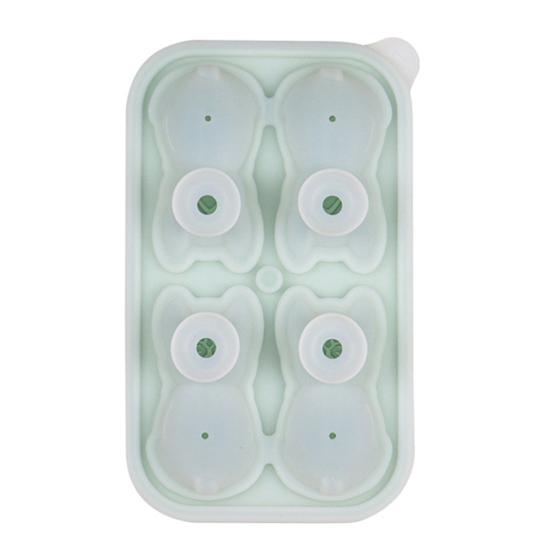 Ice Cube Grid 3D Pet Dog Shape Food-grade Silicone Ice Mold Dishwasher Safe Slow Melting Cocktail Ice Mold