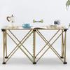 OEING Portable Aluminum Folding Camping Table & Chair Set