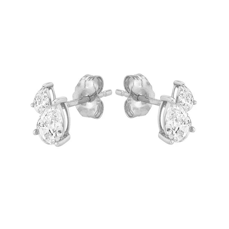 Gold color Hoop Earrings For Women Fashion CZ Zircon Piercing Women's Stud Dangle Earrings 2022 Jewelry Wholesale