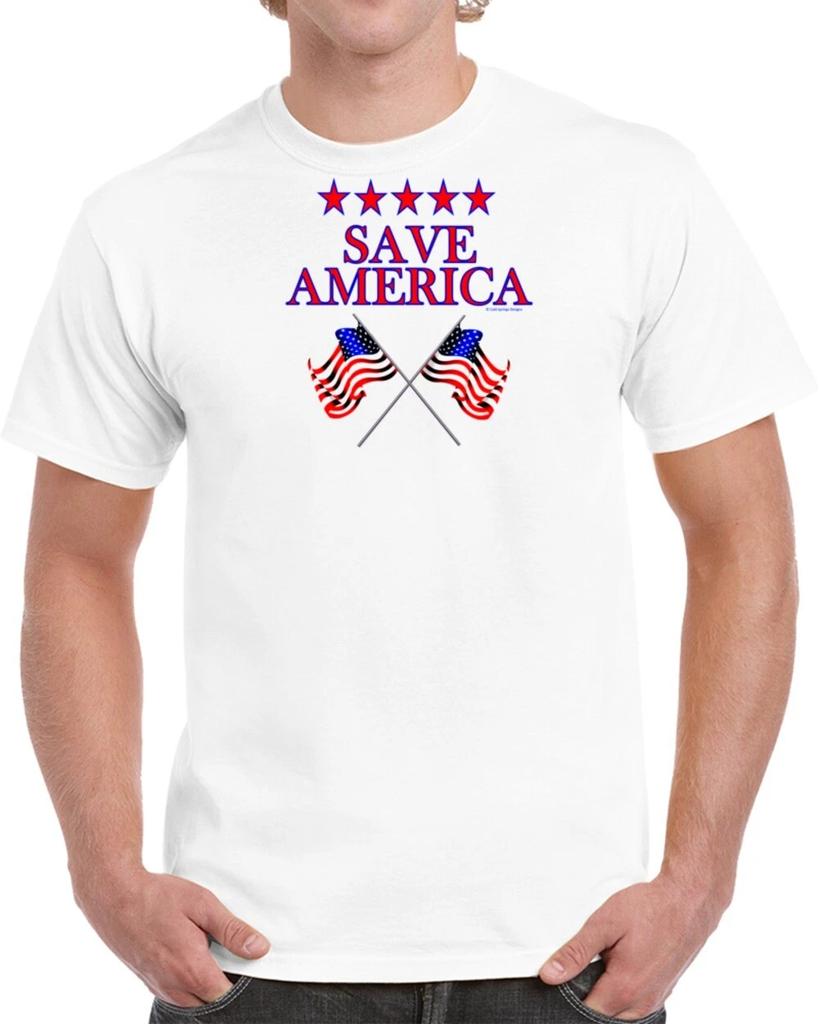 Save America Patriotic Flag Premium Gift Trump Gop T Shirt