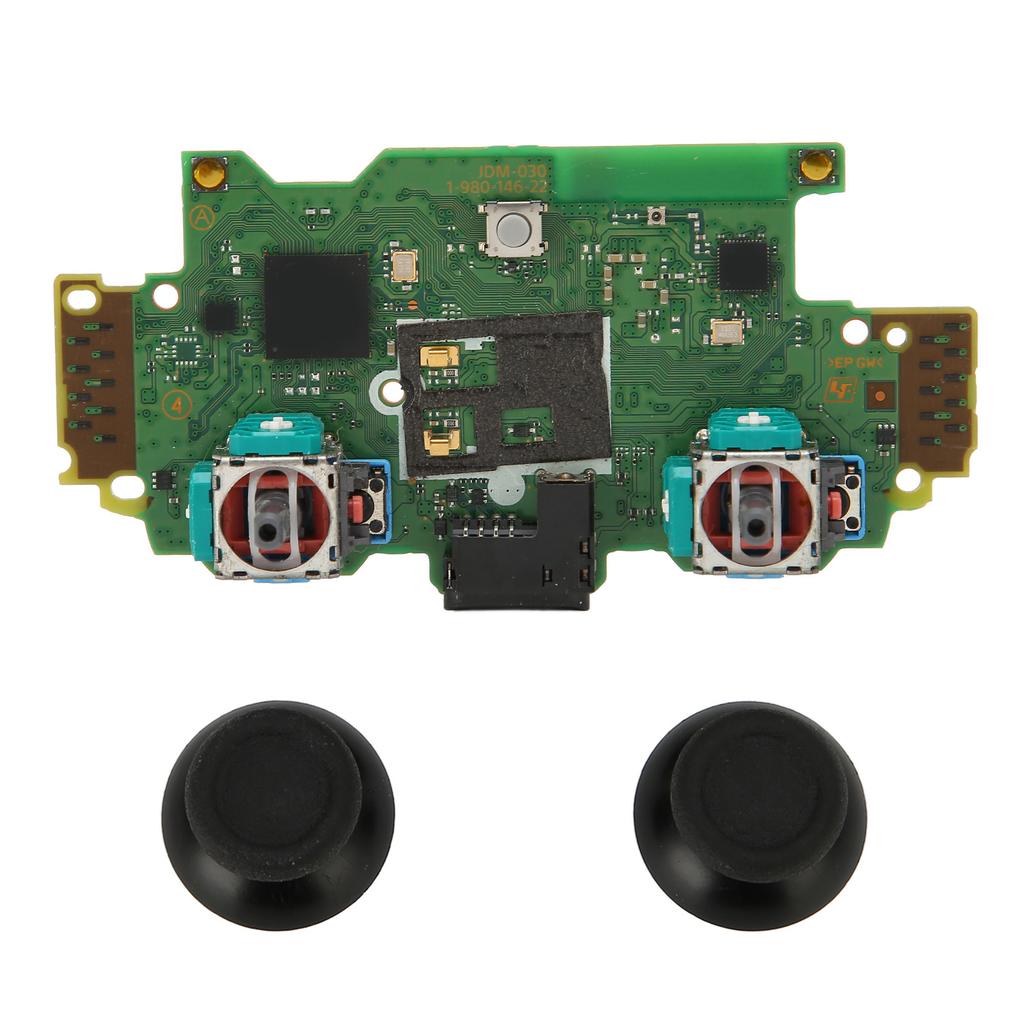 Gamepad Mainboard Ersatz Reparatur Spielkonsolen-Mainboard mit 3D-Hut für PS4 SLIM Gamepad
