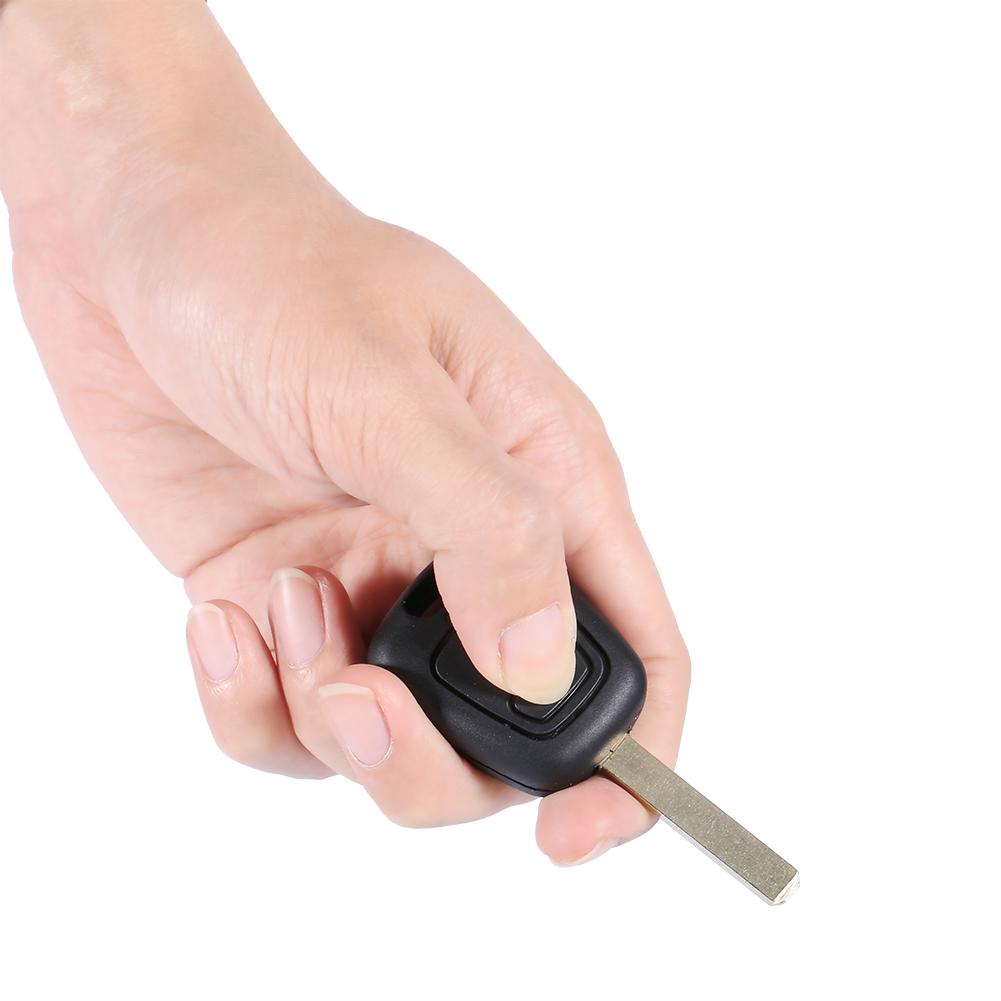 2 Buttons Uncut Blank Blade Remote Car Key Fob Shell Case For Peugeot 107 207 307 407