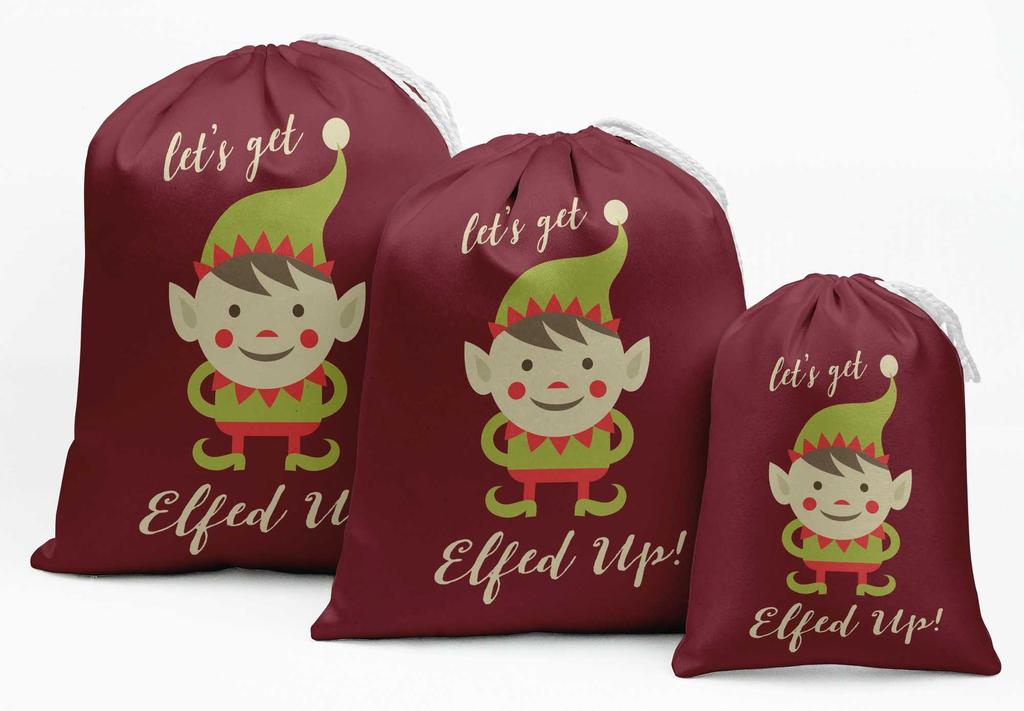 Darling Souvenir Blue House & Tree Christmas Party Supplies Gift Pouches Favor Candy Bags 15