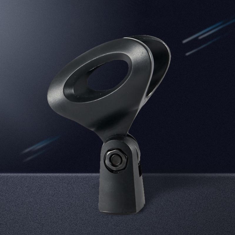 Flexible Copper Threading Mic Holder Universal Microphone Clip Mic Stand Adapter Long-lasting Reliable Strength Mic Clip