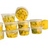 Disposable Condiment & Sauce Containers with Carefully Selected Passion Fruit, Lemon, Scallion & Garlic Portions