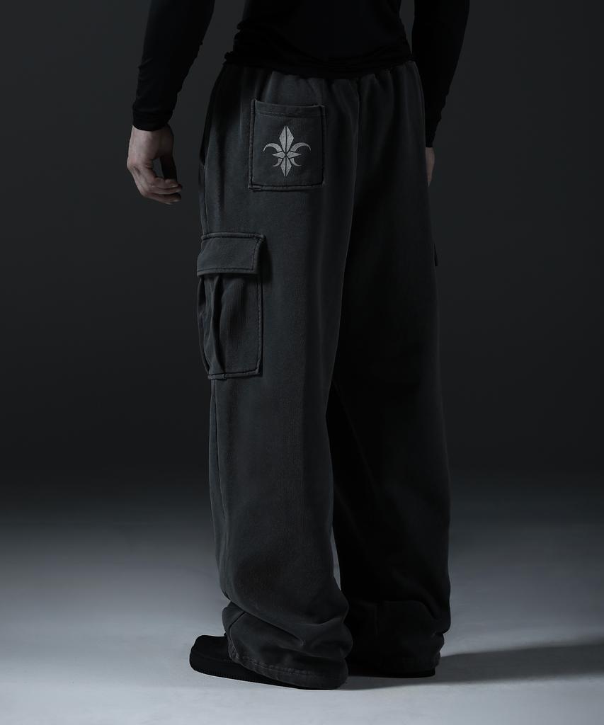 CARMID Pigment Pocket Wide Jogger Pants [Charcoal]