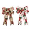 2026 Christmas Ribbon Bow Christmas Tree Decoration Handmade Christmas Ornament New Year's Day Celebration Room Decoration