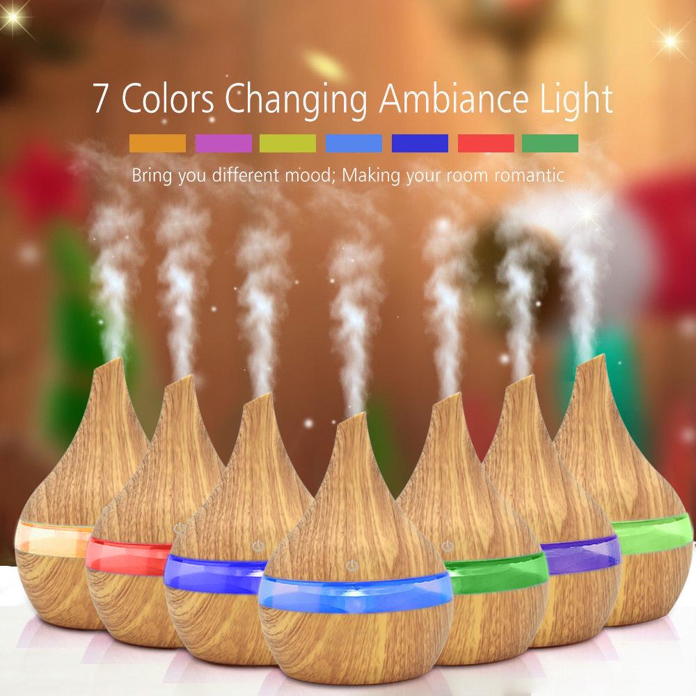 Buy Air Aroma Essential Oil Diffuser LED Ultrasonic Aroma Aromatherapy Humidifier Niceroker at