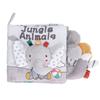 Baby Cloth Books Chewable 3D Educational Early Learning Soft Baby Animal Cloth Books for Over 4