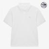 Women S Short Sleeve Waffle Polo White nt7pS43c