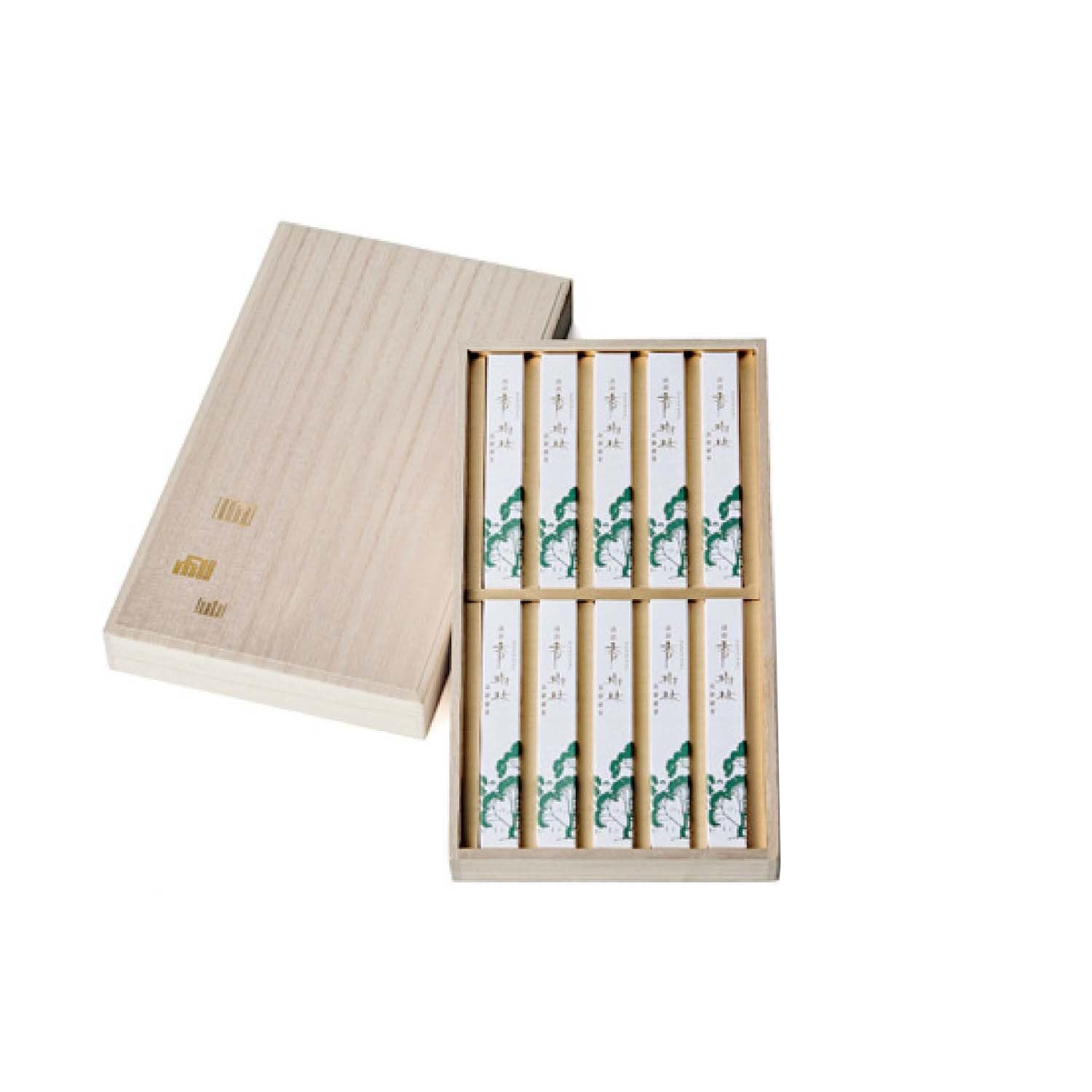 

Гёкушодо Киёсуми Кодзюрин короткий размер 10 коробок в большой коробке из дерева павловнии 6542