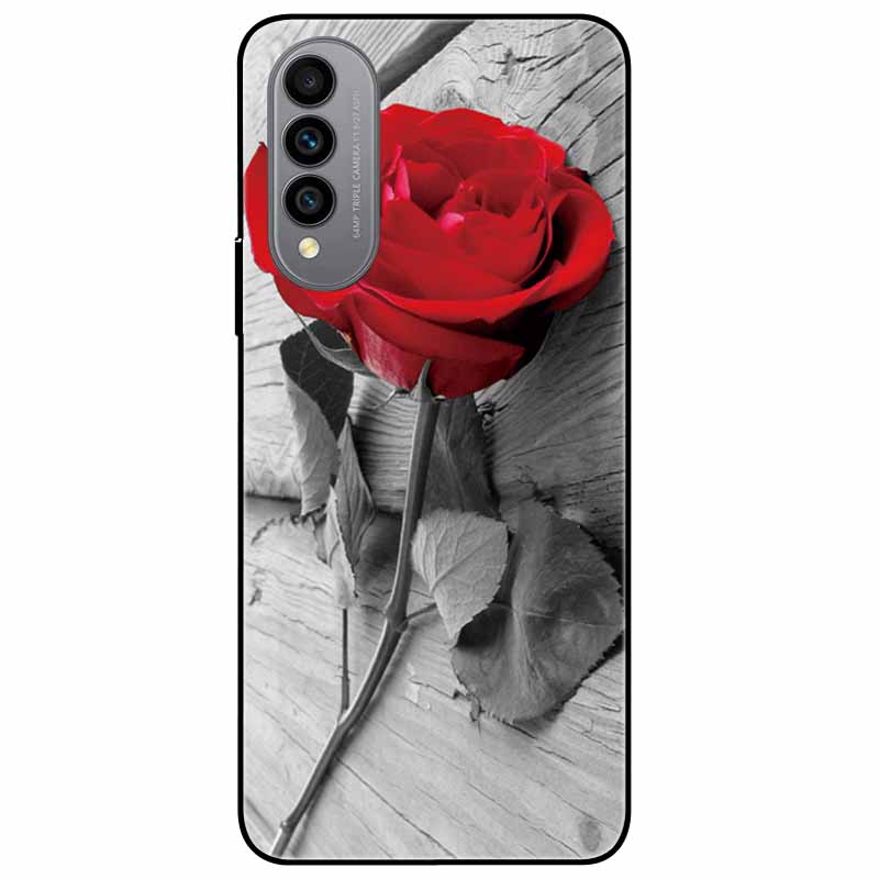 Pentru Wiko T50 Carcasă T 50 4G Huse TPU Silicon Negru Carcasă Lună Înstelată pentru Wiko T50 Carcasă WikoT50 Rezistentă la Șocuri Moale Desene Animate 6.6''