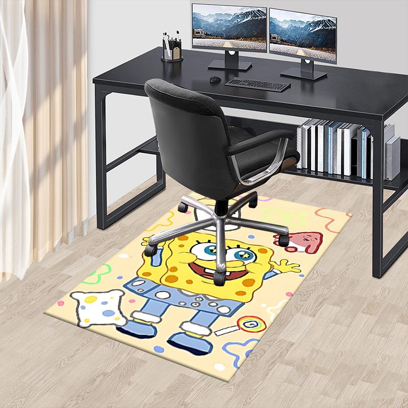 1 STuks Spongebob Squarepants Baby Tapijt Ultra Zacht, Dik & Absorberend, Antislip Machine Wasbaar Mat voor Entree