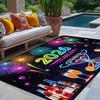 Brilliant Fireworks  New Year Carpet Warm Doormat Welcome Mat Outdoor Carpet Rug For Bedroom Carpet For Live Room