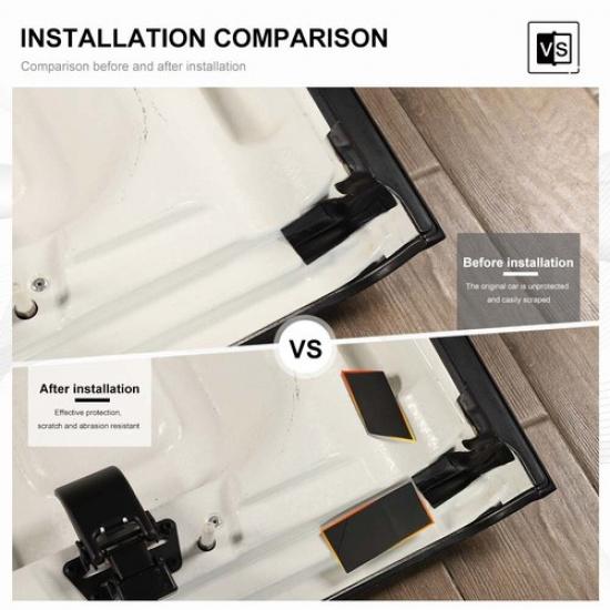 10Pcs Car Hardtop Leaking Repair Seal Kit for Jeep Wrangler JL / JT Gladiator