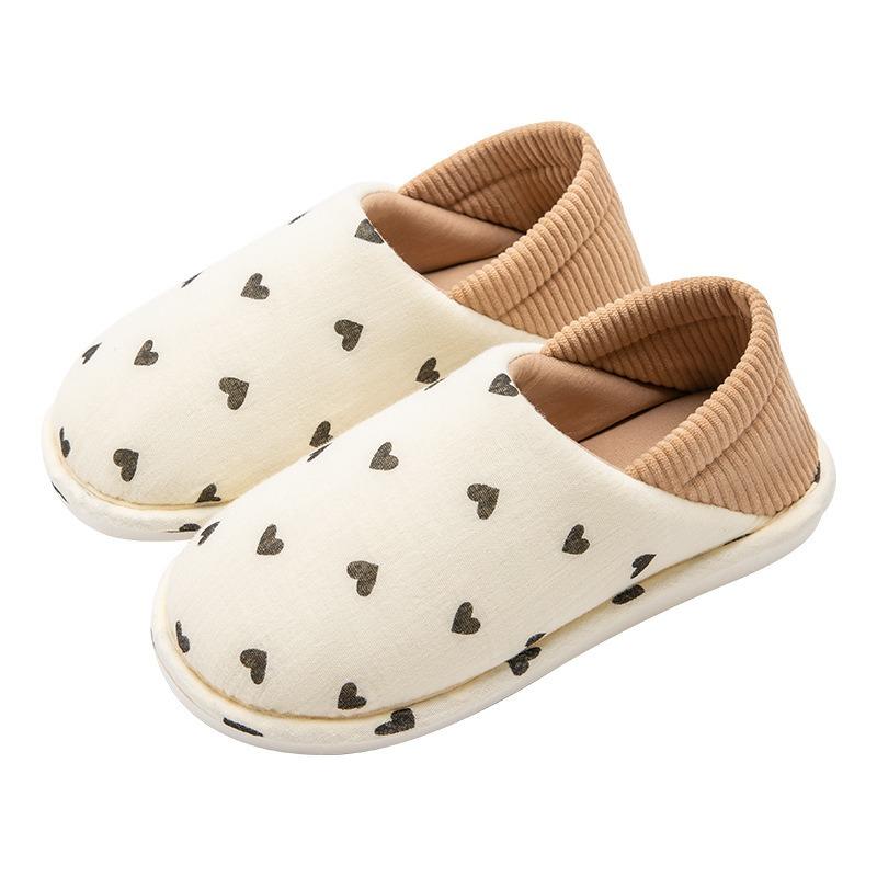 Non-slip Confinement Shoes Spring and Autumn Bag Heel Cotton Mop Soft Sole Pregnant Women Postpartum Summer Thin Household Cotton Slippers Ladies
