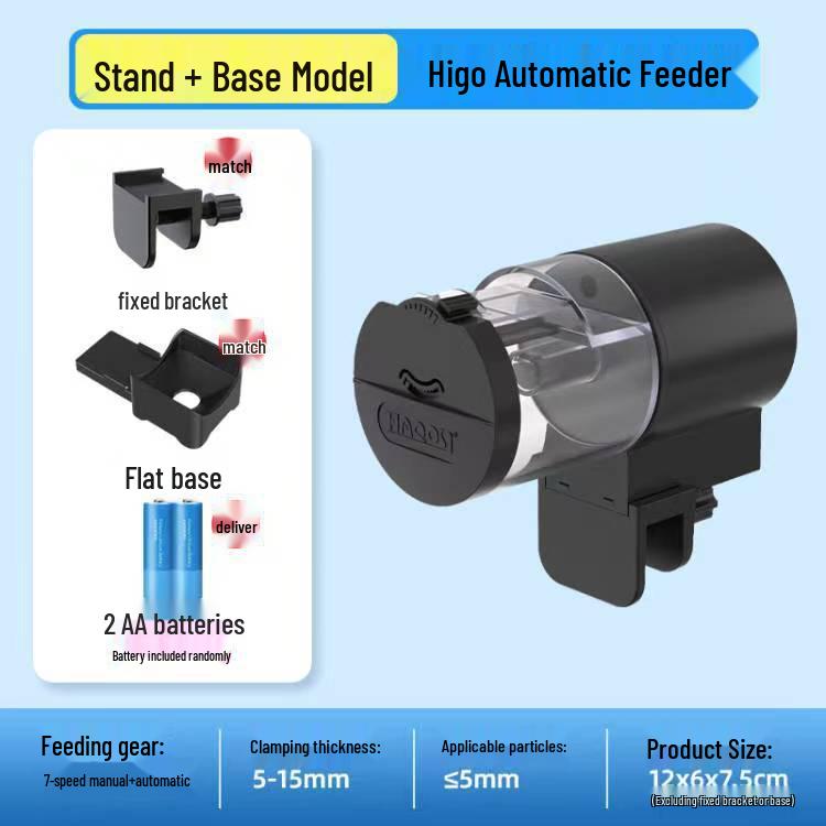 Smart Automatic Fish and Turtle Food Timer Dispenser for Aquariums